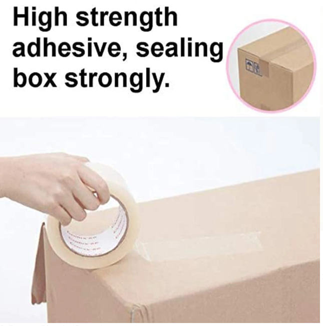 Packing Tape Clear 2 Inch x 200 Yards Heavy Duty Packing Tape