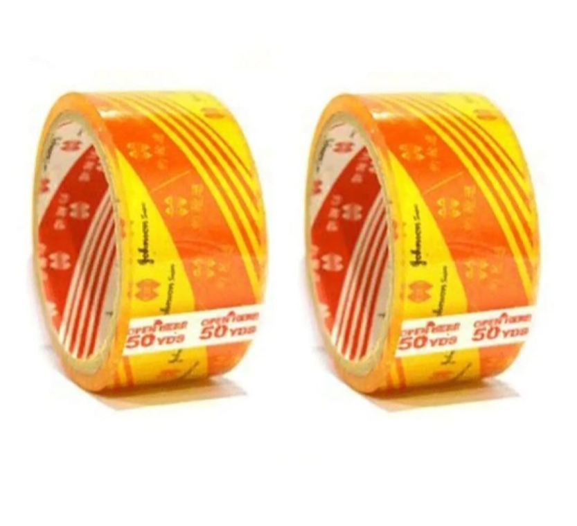 Transparent Clear Tape 2 Inch - 50 Yards - Super Adhesive For Packing Products Paper & Office use