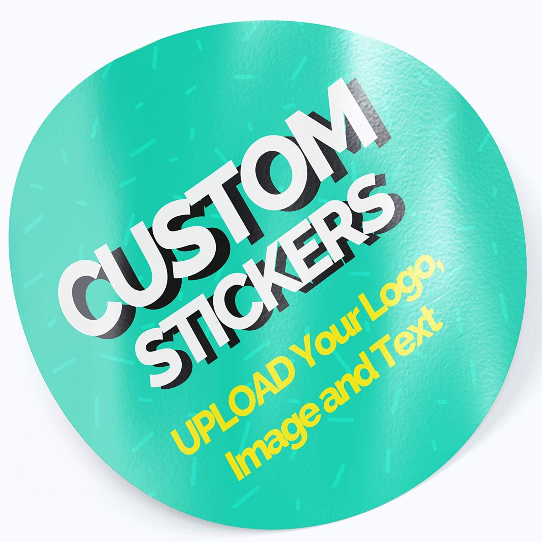 50 Pcs of Custom Stickers & Custom Logos / Wedding Stickers / Share your own Designs (Copy)