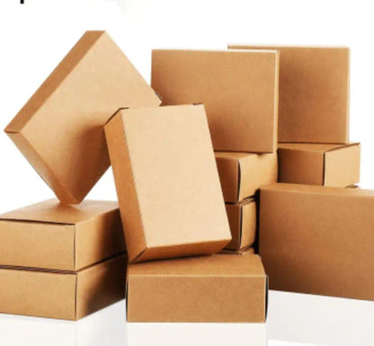 Pack of 20/50/100/250 Kraft Card Gift Box (2.3 x 1.1 x 3.5 Inch) – Ideal for Handmade Soap, Jewelry, Wedding Favors, Gift Packaging & DIY Storage