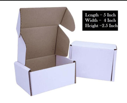 Shipping Boxes Size 5 x 4 x 2.5 Inch Pack of 25 Corrugated Boxes - Packing Material