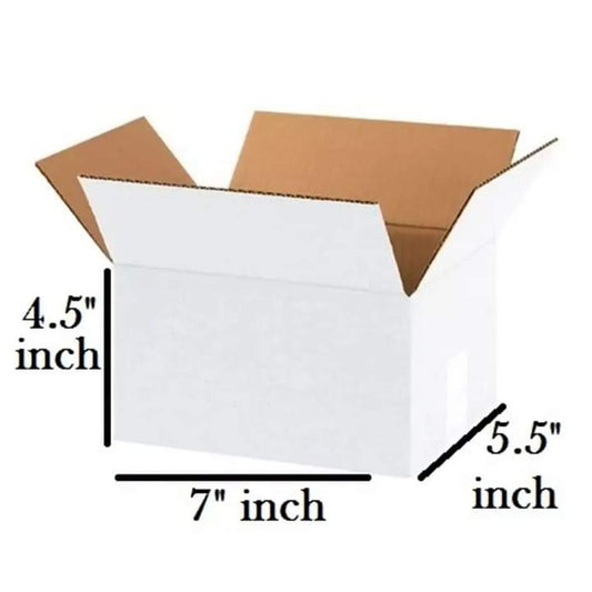 Shipping Courier Boxes Size 7 x 5.5 x 4.5 Inch Pack of 25 Corrugated Boxes - Packing Material