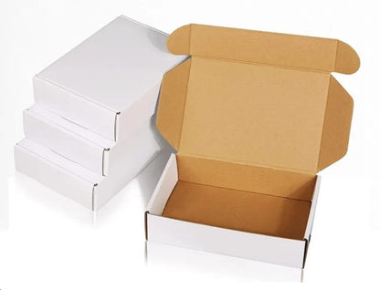 Shipping Mailer Boxes Size 6.5 x 4 x 2.5 Inch Pack of 25 Corrugated Boxes - Packing Material