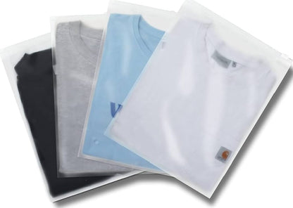 Pack of 10 Pcs Slider Suit Packing Bags- Zip Lock Plastic bags - Size Available