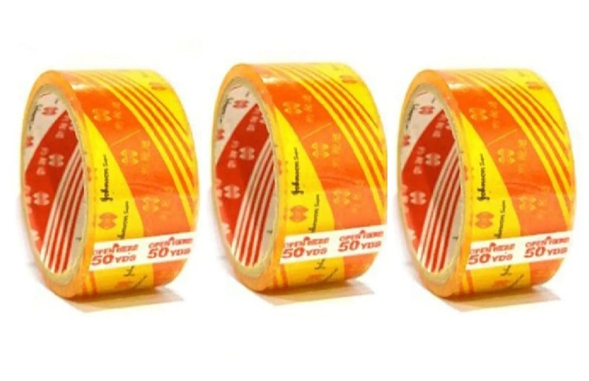 Transparent Clear Tape 2 Inch - 50 Yards - Super Adhesive For Packing Products Paper & Office use