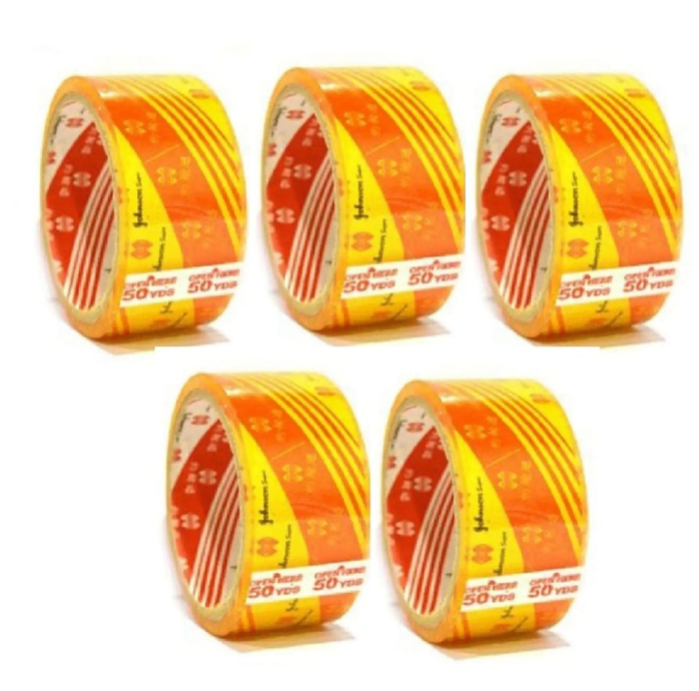 Transparent Clear Tape 2 Inch - 50 Yards - Super Adhesive For Packing Products Paper & Office use