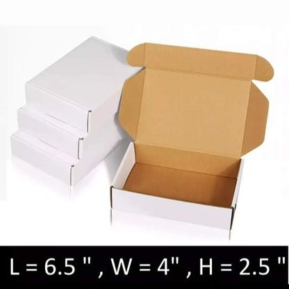 Pack of 10 Courier Mailer Boxes Corrugated 3-Ply Sizes Available - Packing Material (Copy)