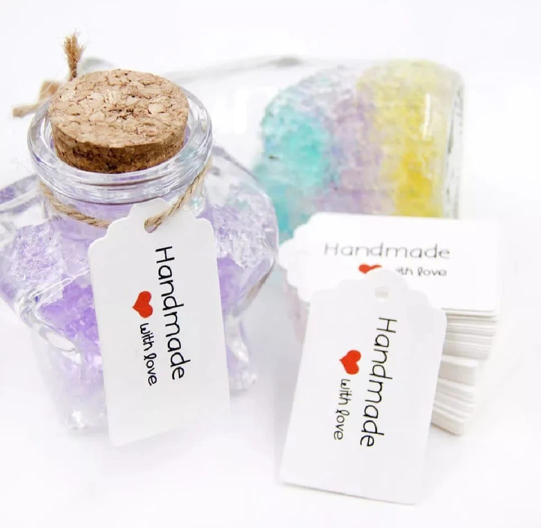 100 PCS Custom Tags Paper Labels Clothing Brand Fashion Business Logo Design Hang Personalized Tag