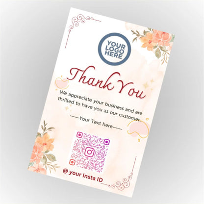 100 Pcs Custom Print business Stickers Thank You For Your Order Gift decoration Stickers Personalized your Business Labels - Share Your Own Design