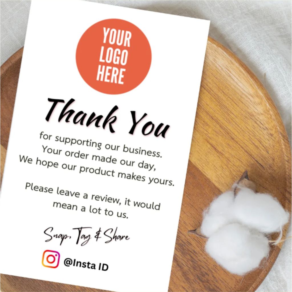 100 Pcs Custom Print business Stickers Thank You For Your Order Gift decoration Stickers Personalized your Business Labels - Share Your Own Design